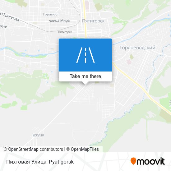 Пихтовая Улица map