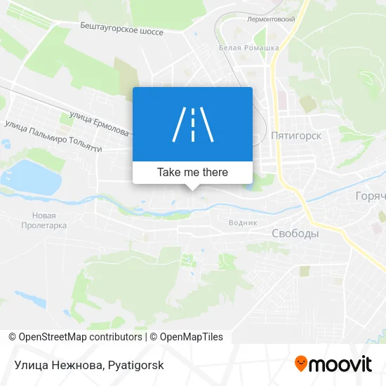 Улица Нежнова map