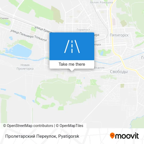 Пролетарский Переулок map