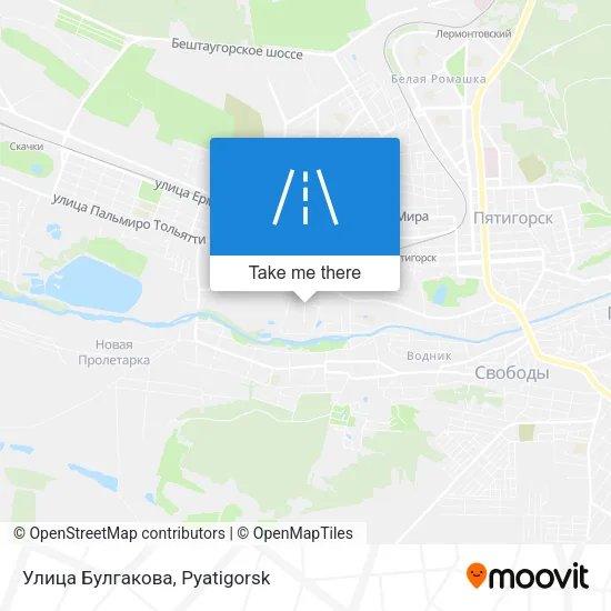 Улица Булгакова map