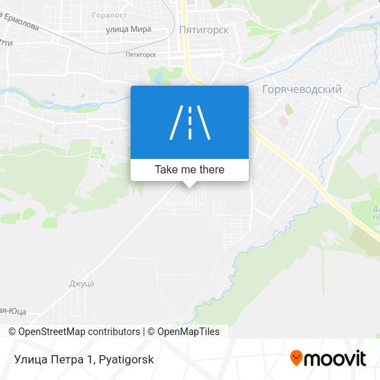 Улица Петра 1 map