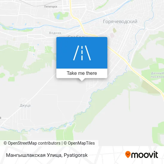 Мангышлакская Улица map