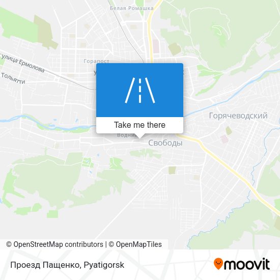 Проезд Пащенко map