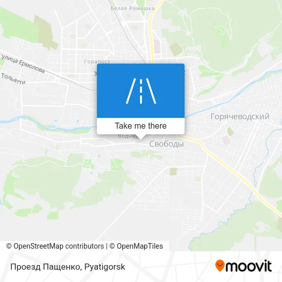 Проезд Пащенко map