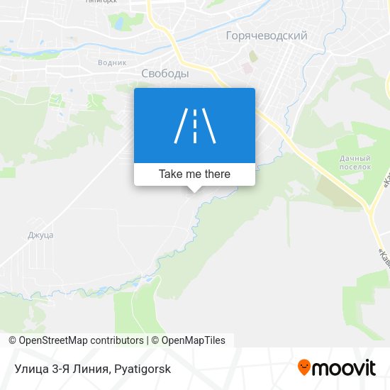 Улица 3-Я Линия map