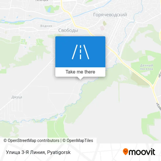 Улица 3-Я Линия map