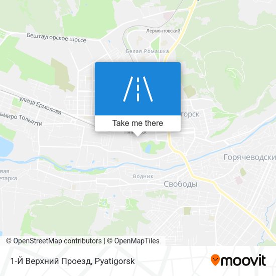1-Й Верхний Проезд map