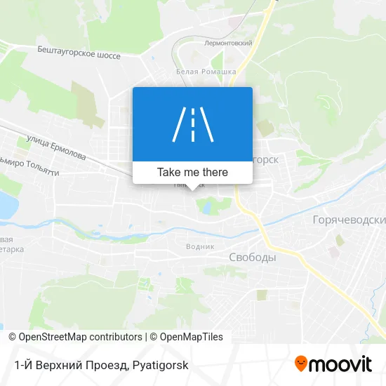 1-Й Верхний Проезд map