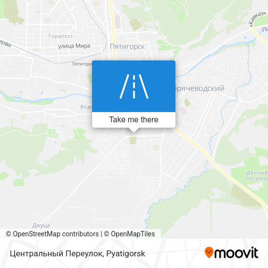 Центральный Переулок map