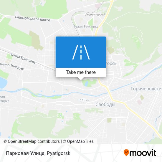 Парковая Улица map