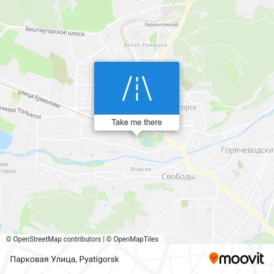 Парковая Улица map