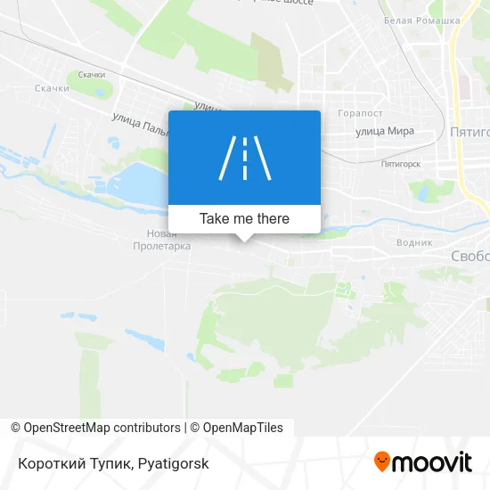 Короткий Тупик map