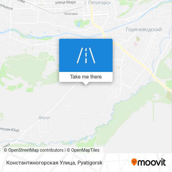 Константиногорская Улица map
