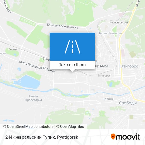 2-Й Февральский Тупик map