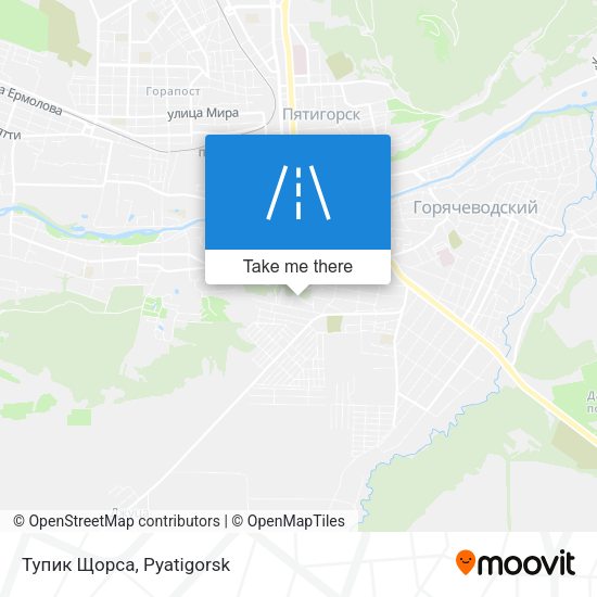 Тупик Щорса map