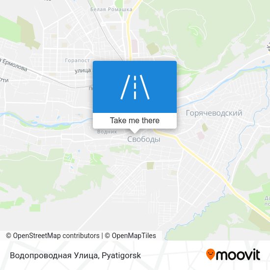Водопроводная Улица map