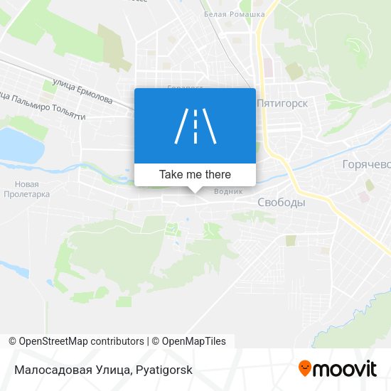 Малосадовая Улица map