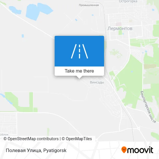 Полевая Улица map