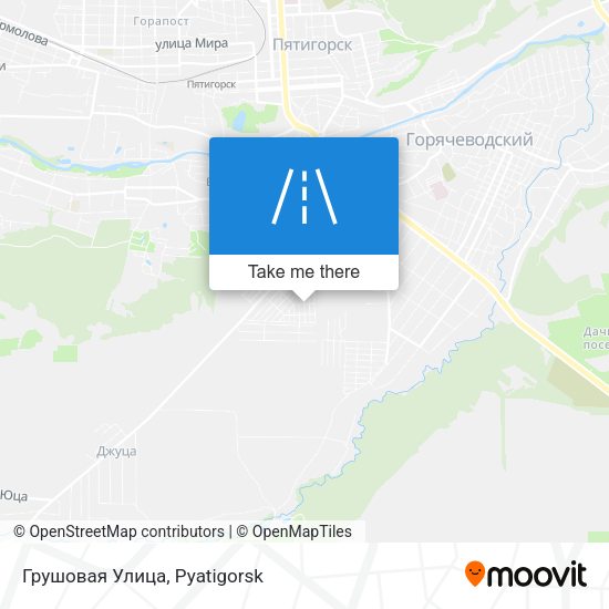 Грушовая Улица map