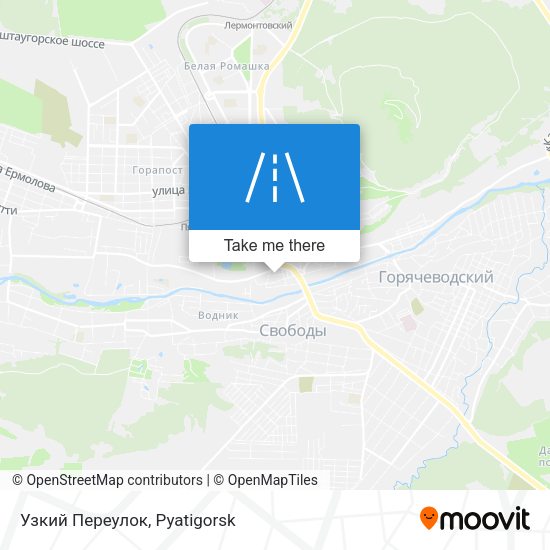Узкий Переулок map