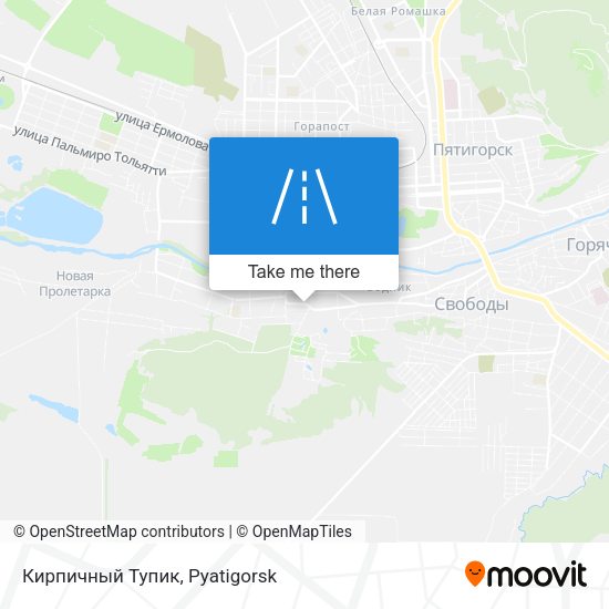 Кирпичный Тупик map