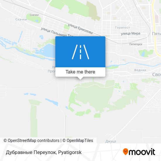 Дубравные Переулок map