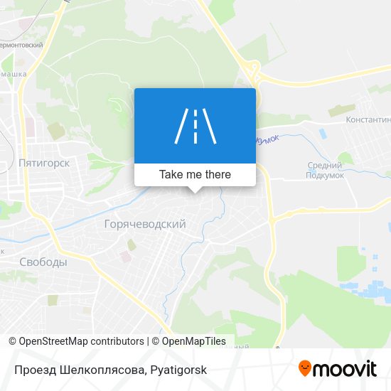 Проезд Шелкоплясова map