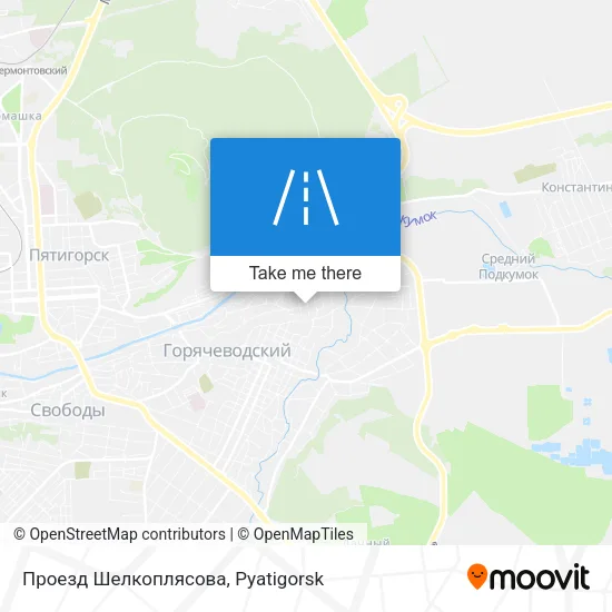 Проезд Шелкоплясова map