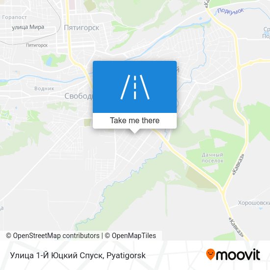 Улица 1-Й Юцкий Спуск map