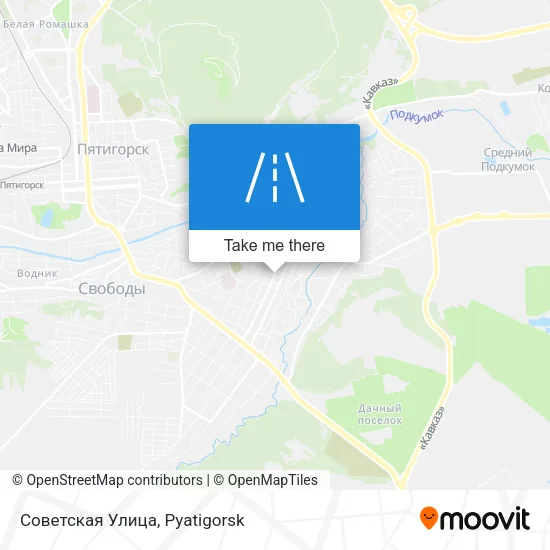 Советская Улица map