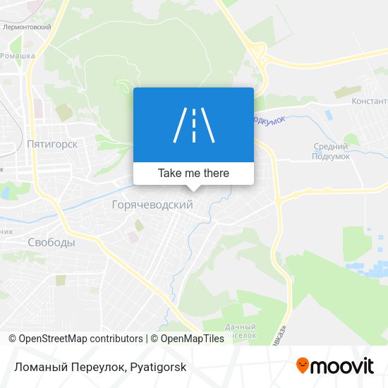 Ломаный Переулок map