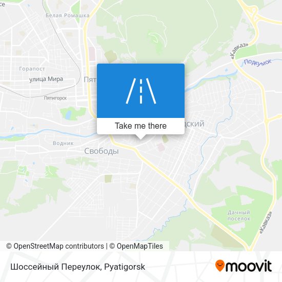 Шоссейный Переулок map