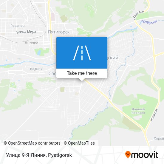 Улица 9-Я Линия map