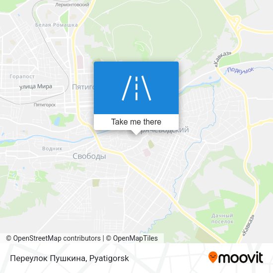 Переулок Пушкина map