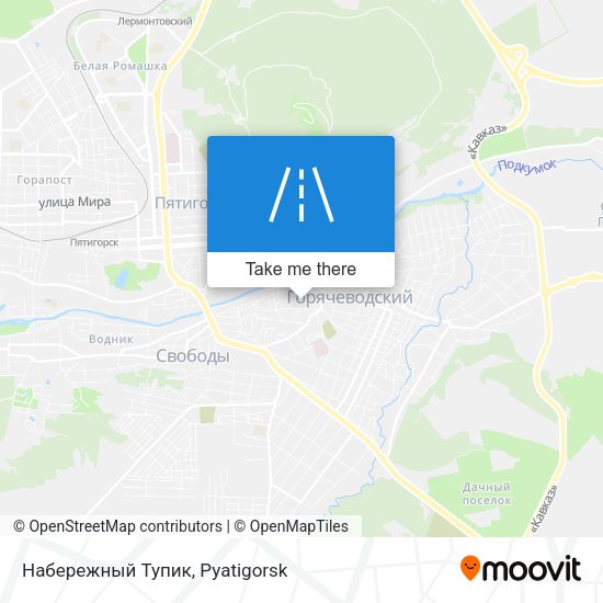 Набережный Тупик map