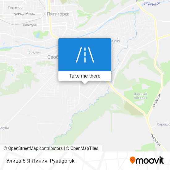Улица 5-Я Линия map