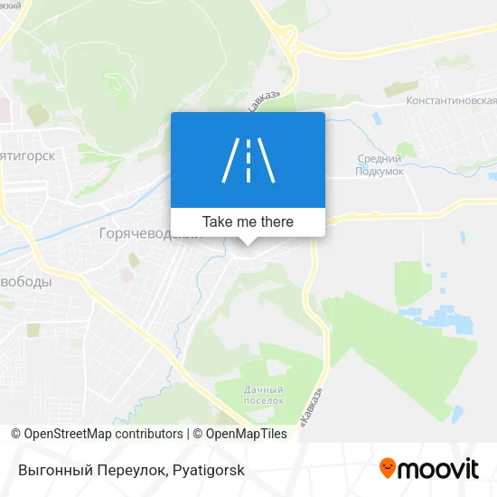 Выгонный Переулок map
