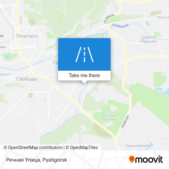 Речная Улица map