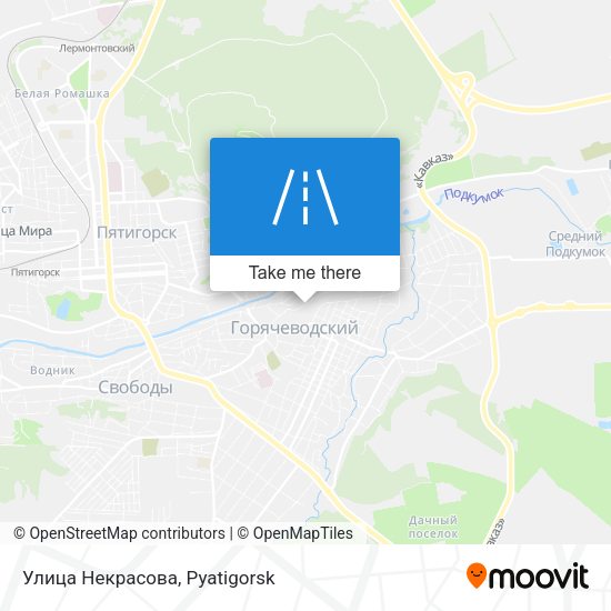 Улица Некрасова map