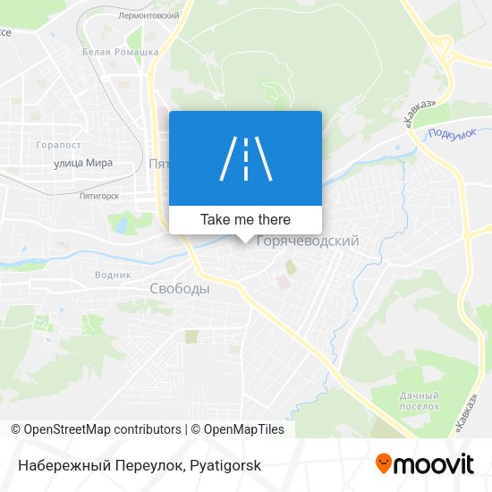 Набережный Переулок map