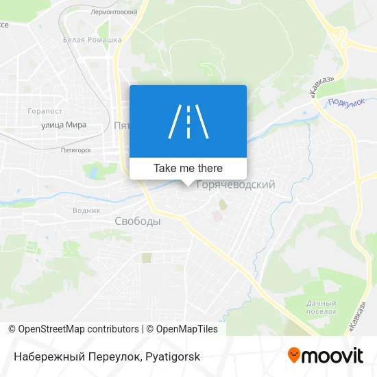 Набережный Переулок map