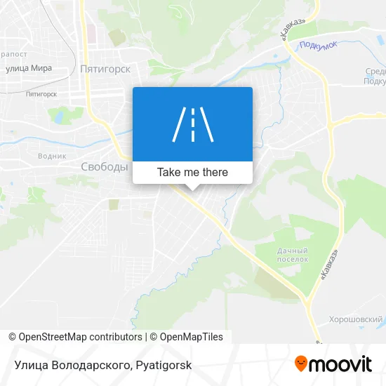 Улица Володарского map