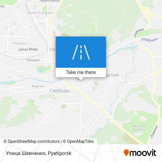 Улица Шевченко map