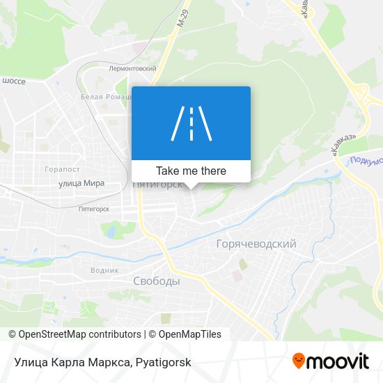 Улица Карла Маркса map