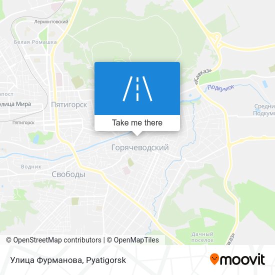 Улица Фурманова map
