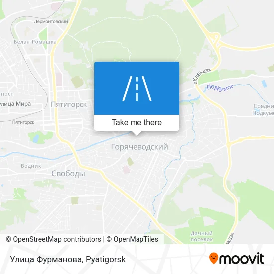 Улица Фурманова map
