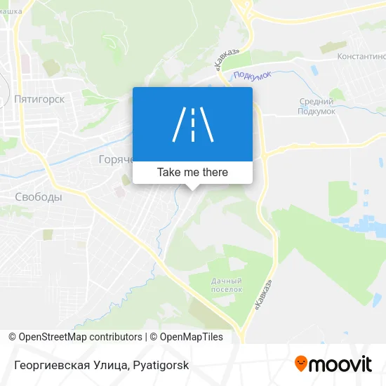 Георгиевская Улица map