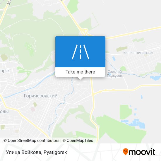 Улица Войкова map