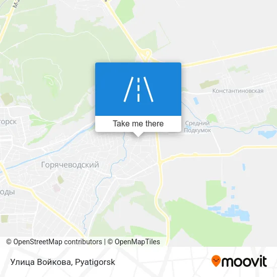 Улица Войкова map