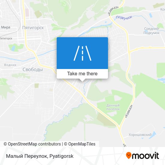 Малый Переулок map
